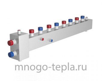 Коллекторный модуль с гидрострелкой RISPA ГРУ+КМГ(Т) 70-4ВВ - №1