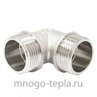 Угольник 1/2" Н-Н никелированный латунный - №1