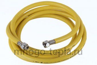 Шланг для газа с PVC покрытием TiM г/ш 1/2 100см - №1