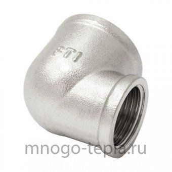 Угольник 1" x 3/4" ВР-ВР никелированный латунный - №1