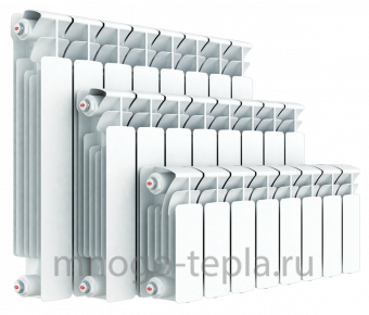 Биметаллический радиатор Rifar Base 500, 14 секций - №1