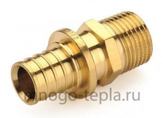 Штуцер аксиальный переходной 3/4" НР - 16 (2.2) TIM H-S1603M - №1