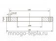 Бурт полипропиленовый 40 под PPRC с фланцем (Ду 32) стальным в комплекте, PN10 - №3