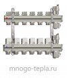 Коллекторная группа Tim (KB006) 1" ВР, 6 отводов 3/4", воздухоотводчик, сливной кран - №3