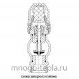 Коллекторная группа Tim (KB012) 1" ВР, 12 отводов 3/4", воздухоотводчик, сливной кран - №4