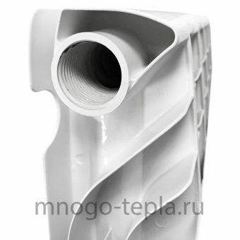 Алюминиевый радиатор STI GRAND 500/100, 8 секций, на площадь до 14.9 м2, тепловая мощность 1488 Вт - №1