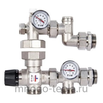 Cмесительный узел для теплого пола JH-1035X TIM (с эксцентриком) - №1